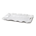 thumbnail image 2 of Beatriz Ball Havana Rectangular Tray with Handles, White, 2 of 4