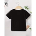 thumbnail image 4 of [Boys' Summer Tee] Cotton Boys' Casual Short-Sleeve T-Shirt | "Fishing Life" Print, Summer Children's Fashion, Regular Fit, Round Neck, Stretch Knit Fabric, Youth Top, Tee, Shirt for Kids, 4 of 6