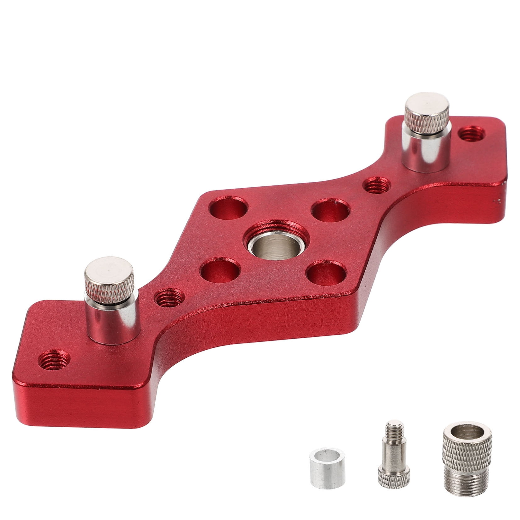 WEAVILUX Drill Bit Set Pocket Hole Jig Aluminum Alloy Woodworking Tool 1 Set