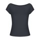thumbnail image 5 of TaTaai Women Casual Fashion Solid Color Boat Neck Slim Fit Short Top Ladies Stylish Slimming Crop Top for Daily Street Office Commute Wear Soft Comfortable Fashion Blouse Gift, 5 of 7