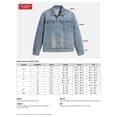 thumbnail image 7 of Levi Strauss Signature Women's Loose Trucker, Sizes XS-XXL, 7 of 7