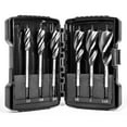 thumbnail image 2 of WEN 6-Piece Tri-Flute Auger Drill Bit Set with Carrying Case, 2 of 6