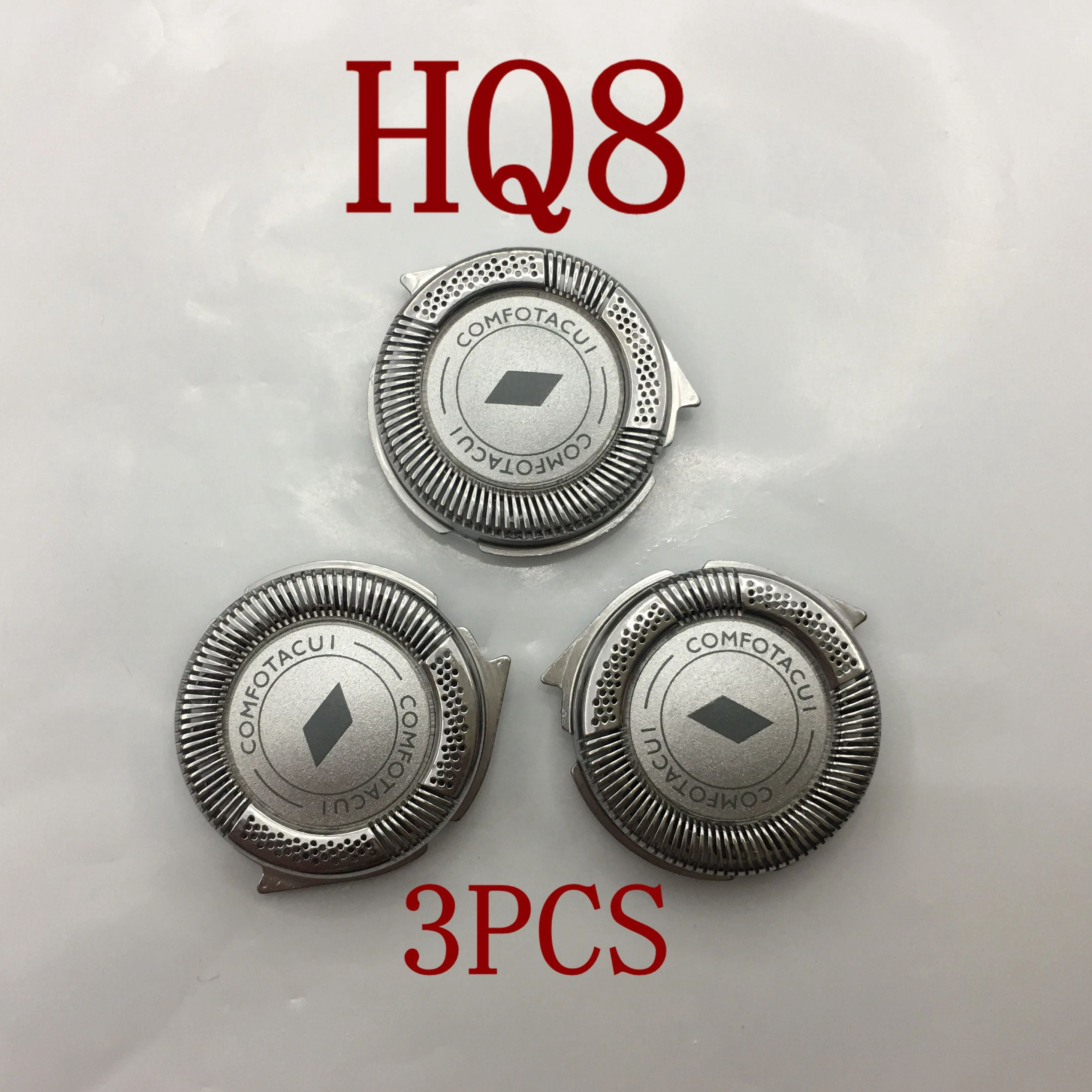 Heed Razorblade 3pcs HQ8 Replace head razor blade for philips shaver HQ8505 HQ8894 ...
