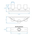 thumbnail image 5 of Nuk3y Modern Bathroom Vanity Light Fixture with Light Globe, 5 of 16