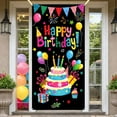 thumbnail image 6 of Colorful Banner Cake Theme Birthday Party Banner Balloon Decor Gift Elements Celebration Banner for Birthday Party Kids Party Indoor Celebration, 6 of 9