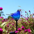 thumbnail image 2 of MUMTOP 30.5" Solar Bluebird Garden Stake Outdoor Decorative Lights Metal Glass, 2 of 9
