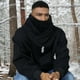 thumbnail image 5 of HISITOSA Sudadera con Capucha de Forro Polar de Manga Larga para Hombre, Ligera, de Uso Tecnológico, Suéter de Algodón Suave, Unisex, Casual, 5 of 8