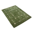 thumbnail image 4 of Rugsotic Carpets Hand Knotted Wool Area Rug 8'x10' Green Geometric Rectangle Indoor Rug for Living Room, Bedroom Antimicrobial L00532, 4 of 10