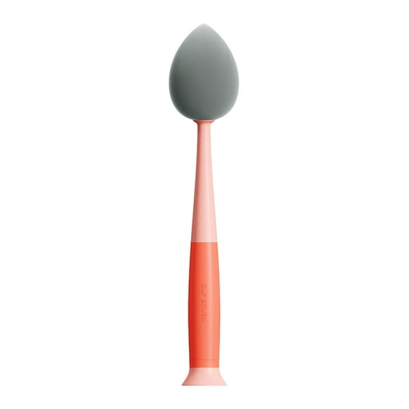 Cepillo para botellas de cocina con esponja de limpieza Herramienta de lavado de cocina Multifuncional Rosa
