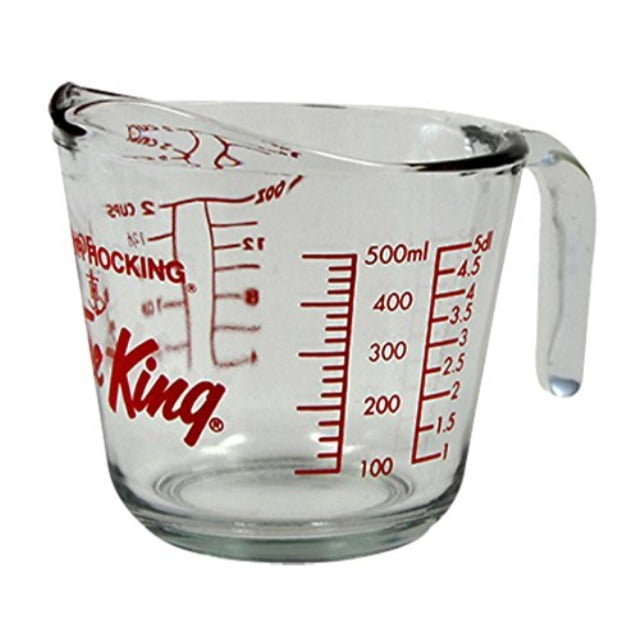 anchor hocking fireking 16 oz glass measuring cup