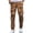 A-Bronze697, variant on Men's Relaxed Fit Pants Plaid Urban Daily Trousers
