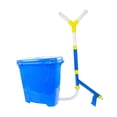 thumbnail image 3 of LOVIVER Manual Fertilizer Spreader Broadcast Spreader for Garden Ice Melt Vegetables, 3 of 8