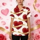 thumbnail image 5 of Blusa y camisa de manga corta con cuello vuelto, moda para hombre y mujer, informal, de manga corta, con estampado y cuello vuelto, con botones., 5 of 9