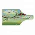 thumbnail image 1 of Flower Landscapes Cutting Board, Romantic Birds Humming on a Tree Branch with Flowers Print, Decorative Tempered Glass Cutting and Serving Board, in 3 Sizes, by Ambesonne, 1 of 2