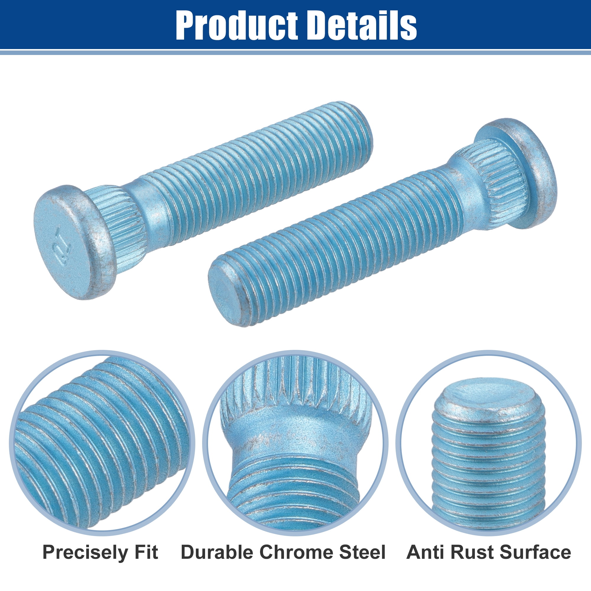 Unique Bargains M14x1.5 Wheel Lug Bolt Nut for Dodge Durango and for RAM 1500 - Pack of 20