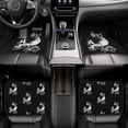 thumbnail image 6 of XMXT Waterproof Floor Mats for Cars, Rose Skull Print Car Floor Mats All Weather Universal Fit Auto Carpet Car Accessories, 4 Piece, 6 of 6