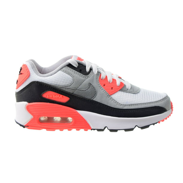 Geweldig verzoek formeel Nike Air Max 90 QS "Infrared" (GS) Big Kids' Shoes White-Black-Cool Grey  dc8334-100 - Walmart.com