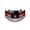 Light Red Solar Eye Led Car Window Light#4, variant on Solar Demon Eye LED Car Window Light Dynamic Breathing Effect Animated Devil Eyes Ambient Lamp, Solar USB Rechargeable, Vibration & Light , Wireless Suction Cup, for SUV Truck Van RV(Light Blue)