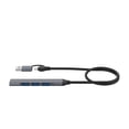 thumbnail image 1 of thinsony Practical USB Data Hub Splitter Quick Super Speed Transfer for Laptops Card Readers Televisions, 1 of 9