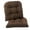 Brown, variant on Gripper Non-Slip 17" x 17" Polar Chenille Tufted Universal Chair Cushions, Set of 2