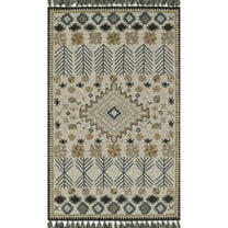 Momeni Transitional Rectangle Area Rug, Ivory, 5' X 8'