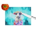thumbnail image 4 of Carolines Treasures DAC4042LCB 15 x 12 in. Hippie Animal Sheep Glass Cutting Board, 4 of 5