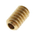 thumbnail image 2 of Brass Worm Gear Wheel Worm Gear Shaft Kits 0.5 Modulus Hole 3mm Dia 6.7mm, 2 of 6