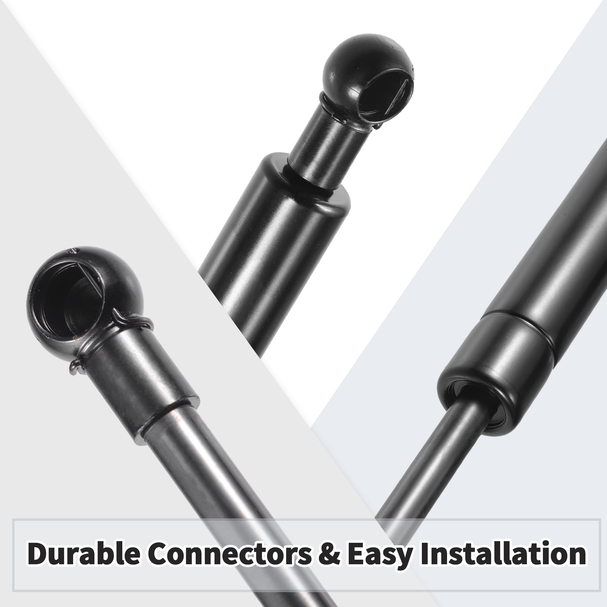 Unique Bargains 2Pcs Front Hood Lift Supports Struts for Honda CIVIC 2005-2011 Black