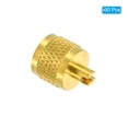 thumbnail image 3 of Uxcell Service Access Valve Caps, Refrigeration Service Valve Cap Valve Core Remover with Rubber Seal for HVAC AC System 30, 3 of 7