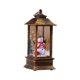 thumbnail image 3 of Farol de bola de nieve navideño iluminado, figura de escritorio, centro de mesa Muñeco de nieve, 3 of 8