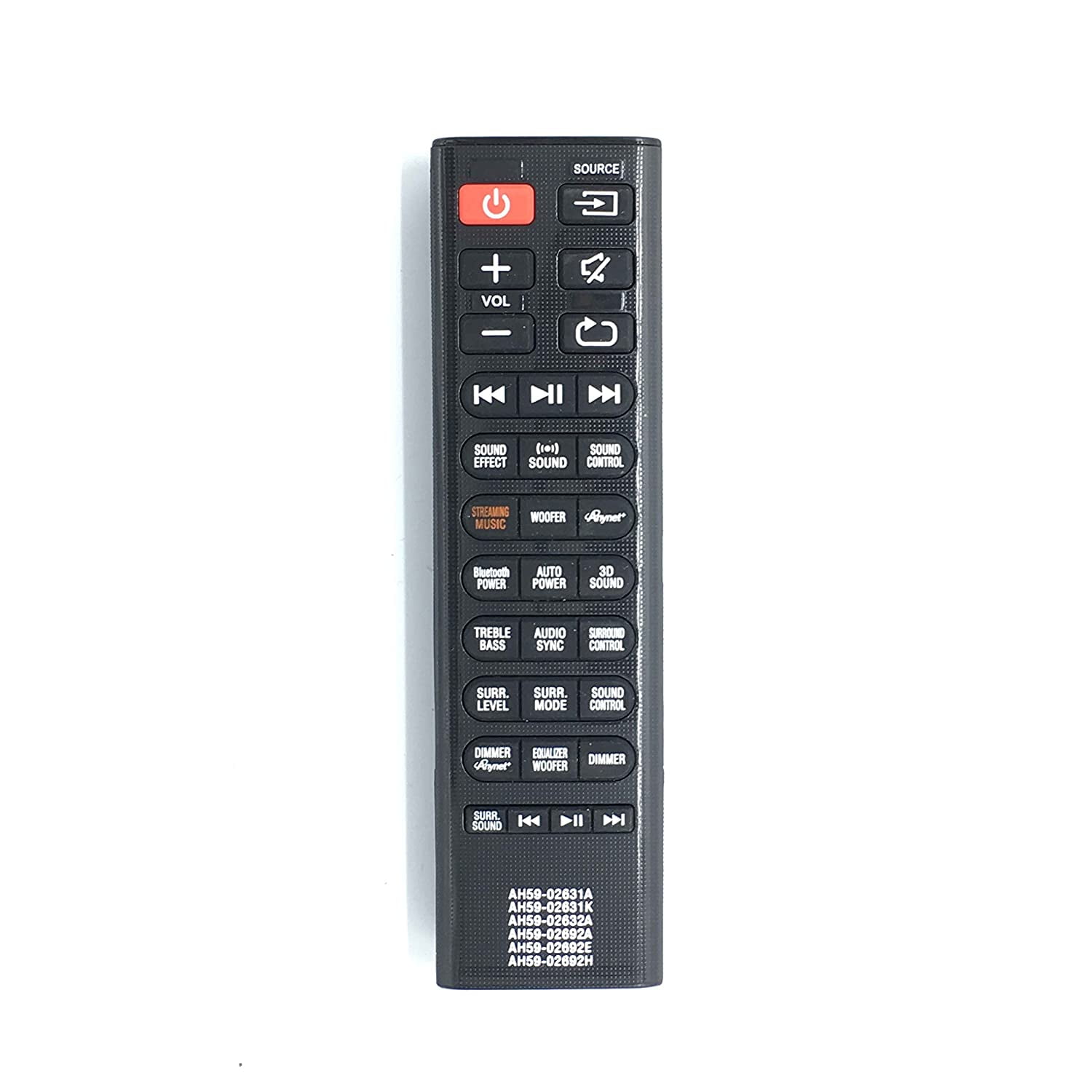 samsung audio bar remote code