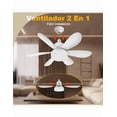 thumbnail image 3 of Lámparas Xtellar De Techo Con Ventilador 40w Con Mando A Distancia Color Blanco, 3 of 5