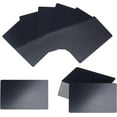 thumbnail image 4 of 6 Pcs Black Metal Business Cards 3.3x2.16 0.8mm Thick Stainless Steel Blanks Name Card Laser Engraved Business Card for Home Office Clients DIY Gift Cards, 4 of 9