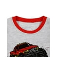 thumbnail image 3 of Bellafa Kids & Toddler Boys Pajamas 2 Piece Pjs Set 100% Cotton Sleepwear For 1-10T Boys-Truck, 3 of 8