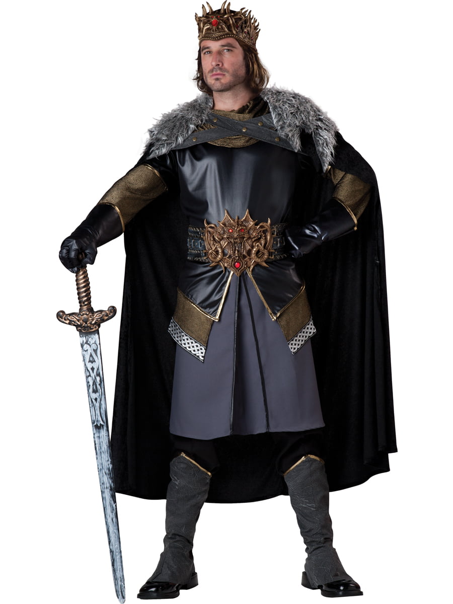 Medieval King Renaissance Costume Adult - Walmart.com