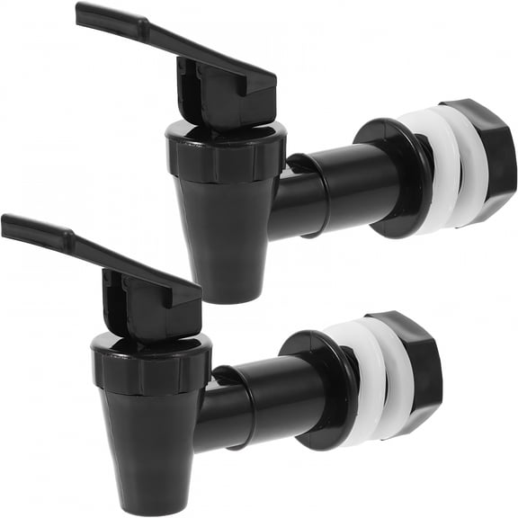HIBIBUD 2026 New 2 Pcs Faucet Cooler Water Tap Replacement Plastic Spigot Water Jug Spout Water Dispenser Replacement Parts Water Spicket,For Home,Kitchen,Water Jug,Dispenser