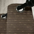 thumbnail image 3 of Ambesonne Brown Grommet Curtain, Hope Love Fun Happy Words, 50" x 120", Dark Brown and Cream, 3 of 6