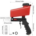 thumbnail image 4 of Sandblaster Tool ​Hand-held Sandblaster Spray Tool Pneumatic Sandblasting Machine for All Blasting Abrasives Metal Rust Removal Detail Dressing, 4 of 8