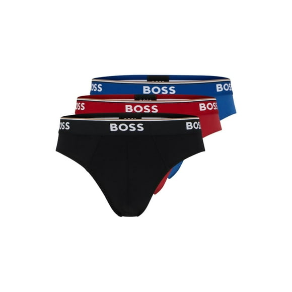 Calzoncillos BOSS Hugo para hombre, paquete de 3, algodón elástico, L