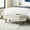 Beige, variant on White Ottoman | Abrasion-Resistant Legs, Storage | Game Room Decor, Gaming Seat
