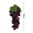 thumbnail image 2 of Lefu Decoration grapes bunch wine grapes artificial fruit artificial vegetables, 2 of 6