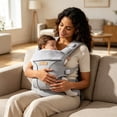 thumbnail image 2 of Embrace Newborn Baby Carrier for Infants 7-35 lbs- Ergonomic 3-Position Infant Carrier with Head and Neck Support, Hip-Healthy Positioning, 2 of 5