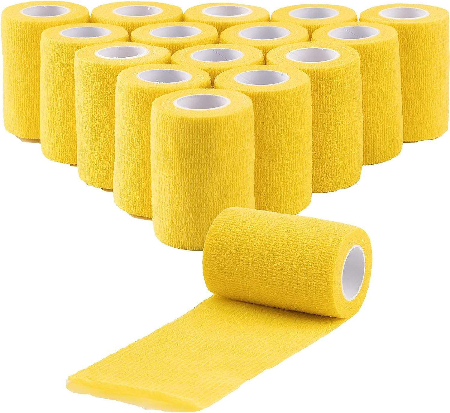 16 Pack Self Adhesive Bandage Wrap 3 inch, Self Sticking Bandage Wrap