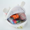 thumbnail image 6 of QEFJNO 10" Toddler Backpack Kids Animal Cow Soft Plush Bag Mini Travel Bag for Girl Boy 2-5Y, 6 of 8
