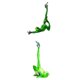 thumbnail image 1 of 2x figurita de rana 3D moderna estatua de rana de Yoga para decoración de juguetes de escritorio para niños, 1 of 9