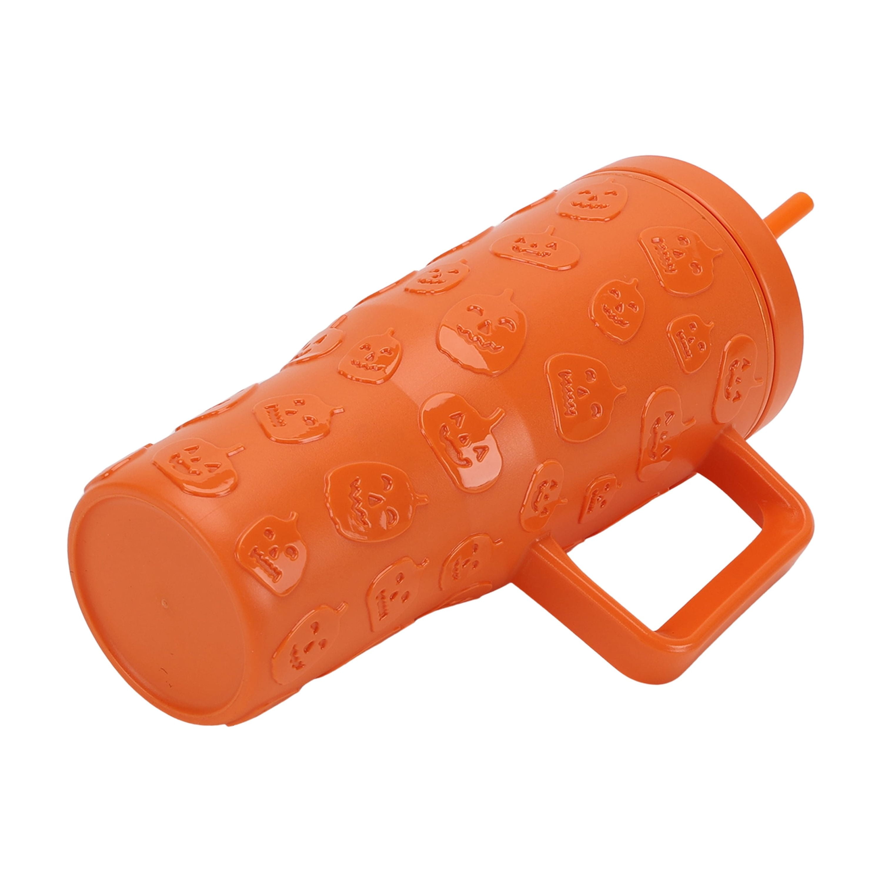 Way To Celebrate 31.6 oz Orange Acrylic Pumpkin Tumbler