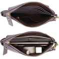 thumbnail image 3 of Women's Genuine Leather Wristlet Handbags Envelope Style Cell Phone Purse Card Holder Clutch Wallet, 3 of 6