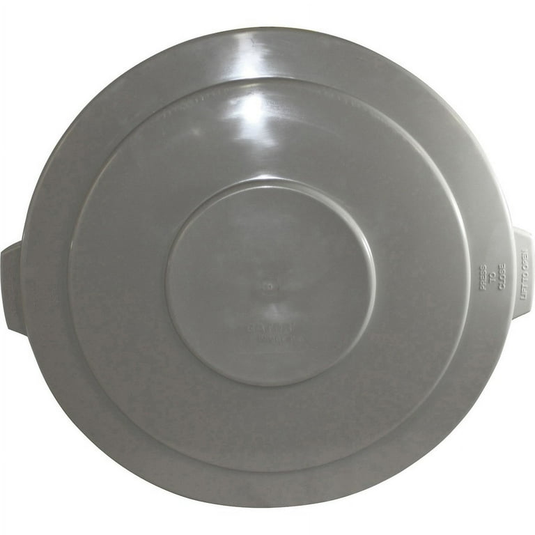 Genuine Joe Gator 55-Gallon Container Lid - Plastic - 1 Each - Gray Genuine Joe Gator 55-Gallon Container Lid - Plastic - 1 Each - Gray