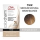 thumbnail image 3 of Tinte líquido permanente para cabello Color Charm - 7NW Rubio cálido natural medio de Wella para unisex - Tinte para cabello de 1,42 oz Wella Color de pelo 1.4 oz, 3 of 3