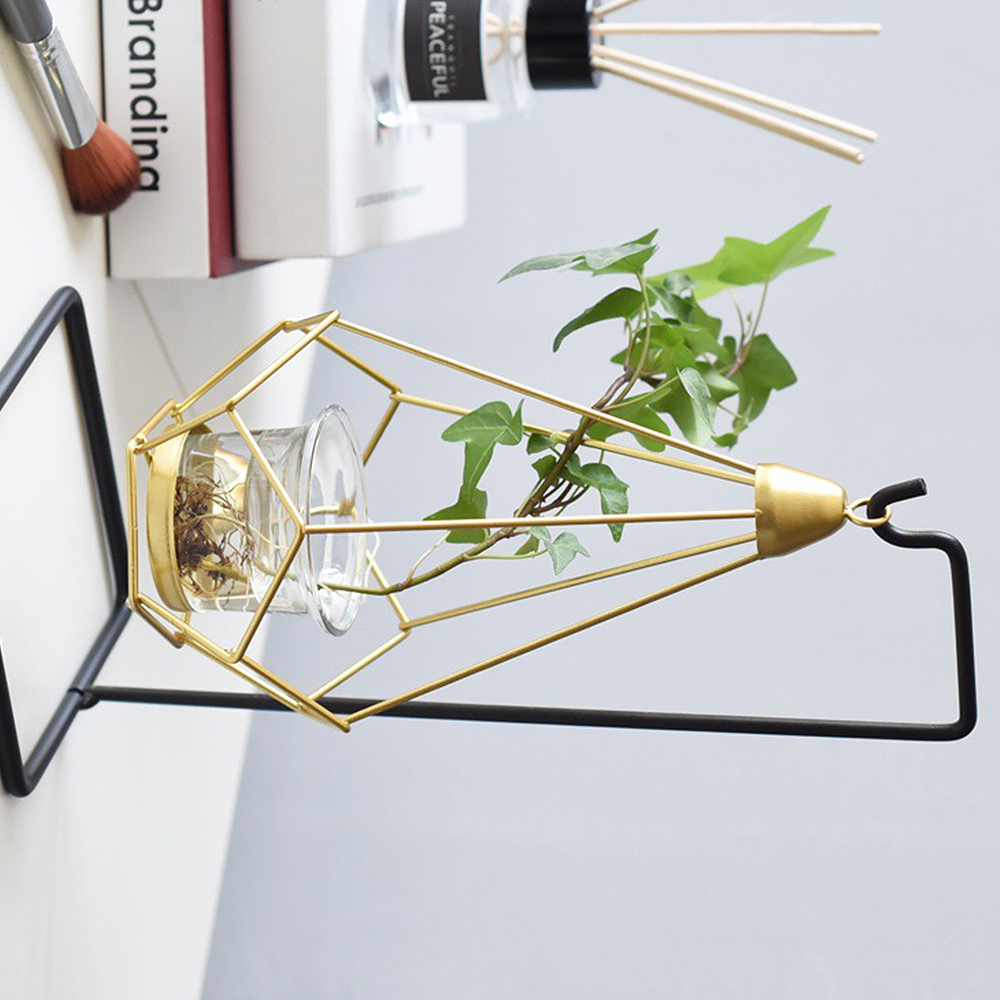 Hanging Dinner Candle Plant Holders Candlestick Lantern Candle Rack Wedding Party Home Decor;Hanging Dinner Candle Plant Holders Candlestick Lantern Candle Rack Decor - image 2 of 9